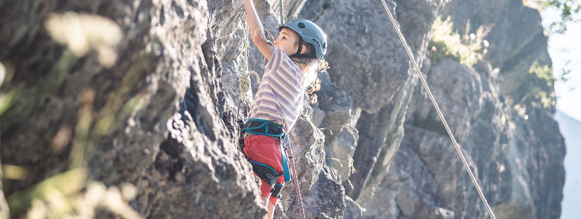 Kinderklettern in Warth-Schröcken am Arlberg