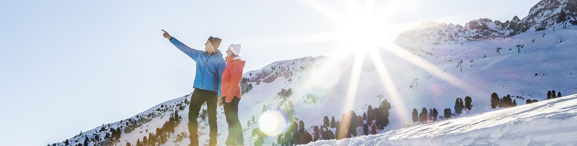 Winterwandern am Hochtannbergpass