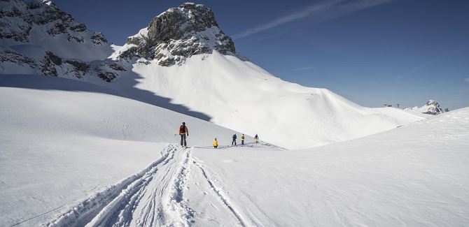 Schnupper Skitour - Skischule Warth