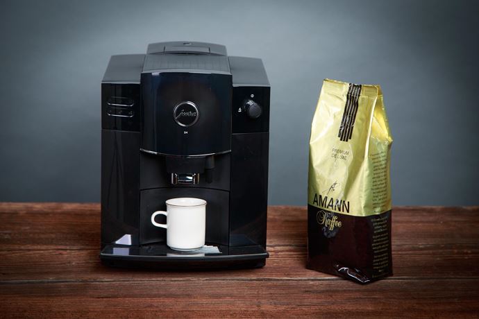 Kaffeemaschine inklusive Kaffebohnen