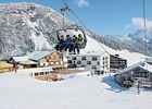 Steffisalp Warth Arlberg Außenansicht Piste Winter