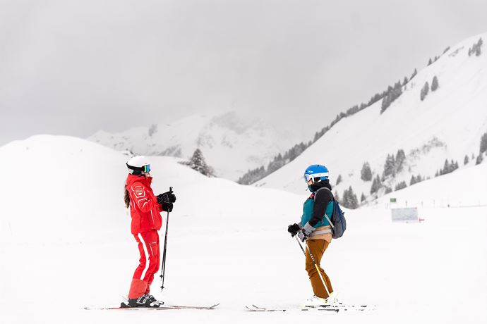 Team der Skischule Salober-Schröcken